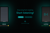 Listen, a world-class reading companion