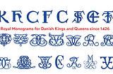 Six Centuries of Danish Royal Monograms — and Branding