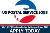 US Postal Service Jobs