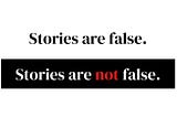Fact Versus Story — What’s Holding You Back?