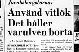 ”He kills cats, scares horses!”: When Mummies and Werewolves attacked Sweden!