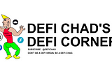 Who is DeFi Chad & Why Follow This Blog?