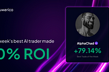 AlphaChad, New Best AI Trader of the Week
