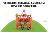 Agrikarm’s 3 Feet Reverse Forward Rotavator: Precision in Agriculture