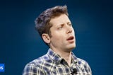 A photo of Sam Altman, CEO of Worldcoin