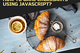 How to bake croissants using JavaScript? Three inspiring talks from the conference Devs for Ukraine