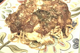 Seafood — Spaghetti Lasagna Florentine with Crab