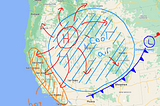 Why is fall so hot in coastal California?