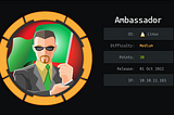 Ambassador — Hackthebox walkthorugh