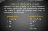 Python3: Mutable, Immutable… everything is object!