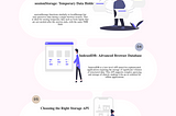 Web Storage APIs Explained: localStorage, sessionStorage, and IndexedDB