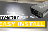How to install a DC to AC inverter in your van?