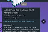 OSINT #2 ~ Lagi dan lagi, Kuota belajar yang tidak ada gunanya
