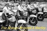 1960 Meter Maids on Harley-Davidson Servi Cars Jerry Roth