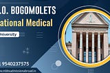 Why choose O O Bogomolets National Medical University for MBBS?