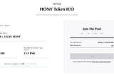 HoneyFinance’s ICO now live in Bounce Finance