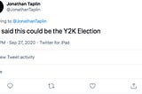 The Y2K Election