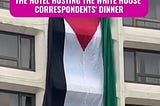 White House Correspondence Dinner Disrupted by Pro-Palestinian Protesters