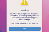 How to clean up space on your mac as a developer