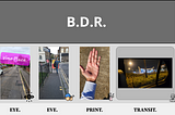 B. (Beyond) — D. (Derby) — R. (Road)