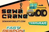 Hubungi 081222555757 Sewa Mobil Crane di Cilangkara Bekasi Terpercaya, Harga Jauh Lebih Murah