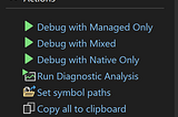 Debugging a memory dump with Visual Studio