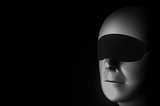 Image of blindfolded person