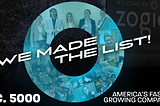 Zogics on Inc. 5000 List of Fastest-Growing Private Companies in America For Fourth Year Running