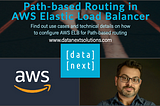 Path-based Routing in AWS Application Load Balancer