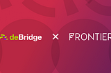 deBridge now live in Frontier Wallet