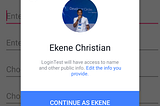 Guides on how to use Facebook login kit on Android apps — Ekene Christian.