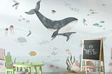 Undersea Life Wall Mural Kids Wall Mural & Wallpaper