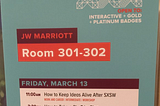 Make a Plan to Travel the World: Take Your Big Trip Workshop at SXSW