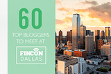 FinCon is coming up next month in Dallas!