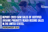 🚨📈🇺🇸 Record Sales: 2023 Saw Certified Organic Products Reach $70 Billion in the United States.