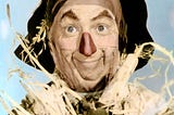 Wizard of Oz; scarecrow; hay