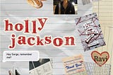 Authors whose shopping lists I’d read- Holly Jackson