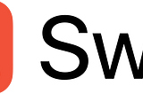 Swift logo. A white bird icon with an orange background. The word “swift” next to the bird image.