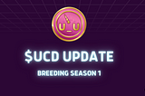 $UCD update: Breeding Season 1