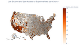 Poverty and Food Deserts in the U.S.A.