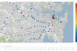 Interactive Plotly plots with Sydney, NSW OPAL data
