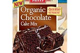 Why prefer organic items for grocery or cake baking supplies?