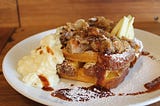 Recipe | Bread Pudding with Coffee Cream