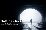 Getting stuck