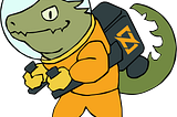 Zig mascot Zero the Ziguana