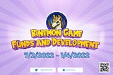 Binemon Development (3/10 Phase)
