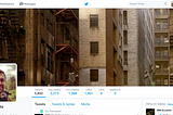 Twitter (edición de perfil), wrong UX & UI