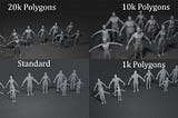 Human Body Base Mesh Collection — 40 Human Body Base Mesh 3D Models