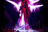 “Crimson Hosanna” by Ruby Red River — Objkt.com