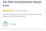 Avis EasyHoster du 7 décembre 2022 (partie 2)